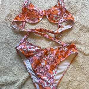Multi colored women’s bikini